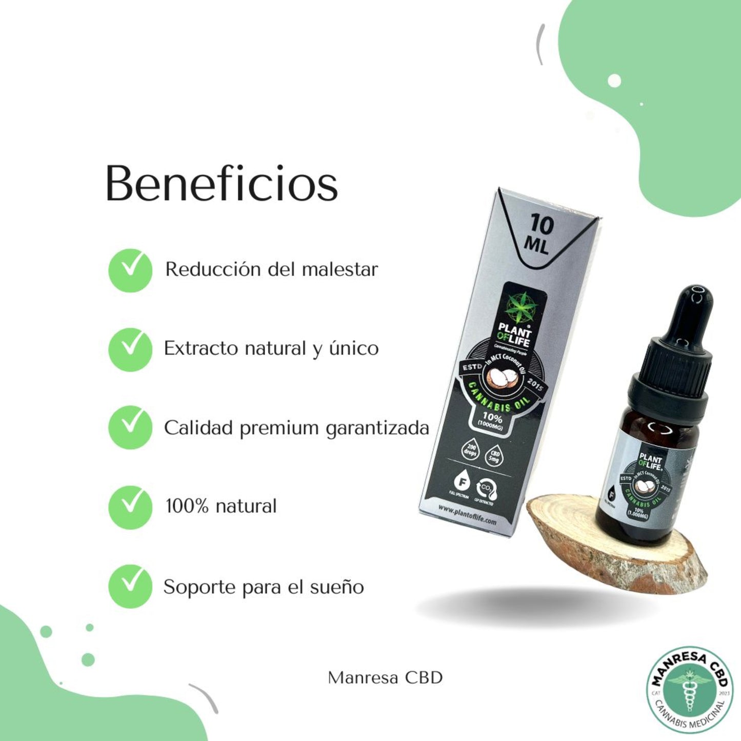 ¿Buscas una forma natural de cuidar tu salud sin compromisos? Este aceite de CBD es tu respuesta. Con su fórmula de espectro completo, no solo incorporando un suplemento de alta calidad, sino también un aliado que trabaja en armonía con tu cuerpo para ofrecer beneficios tangibles desde la primera gota.