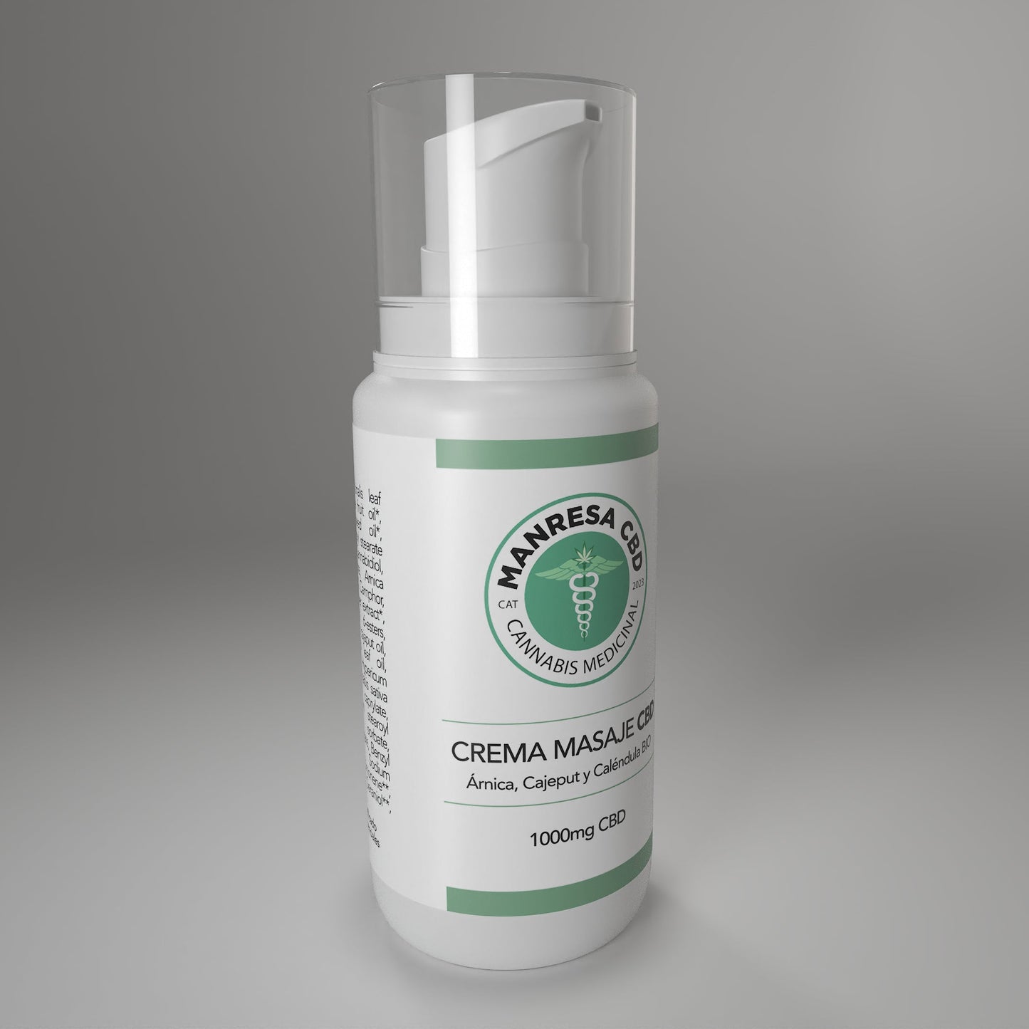 ndicada para golpes, molestias musculares y piernas cansadas. Esta crema de masaje combina extracto de cáñamo de amplio espectro (CBD Full Spectrum), árnica BIO, caléndula y cajeput BIO para proporcionar un alivio natural, inmediato y duradero. Su textura ligera y de rápida absorción permite una aplicación cómoda sin dejar residuos grasos, ideal para masajes localizados en zonas de tensión o fatiga muscular.