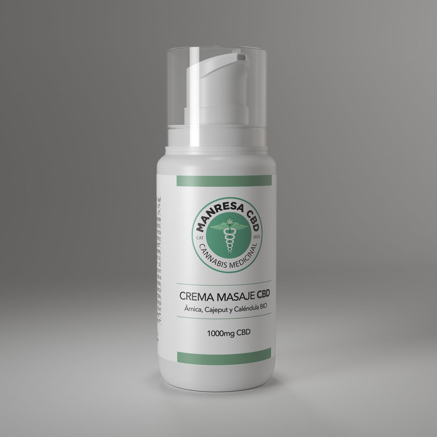 ndicada para golpes, molestias musculares y piernas cansadas. Esta crema de masaje combina extracto de cáñamo de amplio espectro (CBD Full Spectrum), árnica BIO, caléndula y cajeput BIO para proporcionar un alivio natural, inmediato y duradero. Su textura ligera y de rápida absorción permite una aplicación cómoda sin dejar residuos grasos, ideal para masajes localizados en zonas de tensión o fatiga muscular.