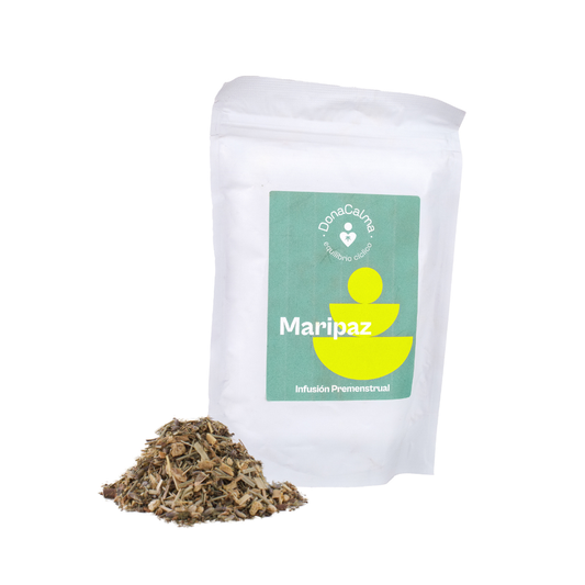 La Infusión Maripaz de DonaCalma combina menta, jengibre, lemongrass, limón, regaliz y lavanda para ofrecer una experiencia aromática fresca, agradable y equilibrada.