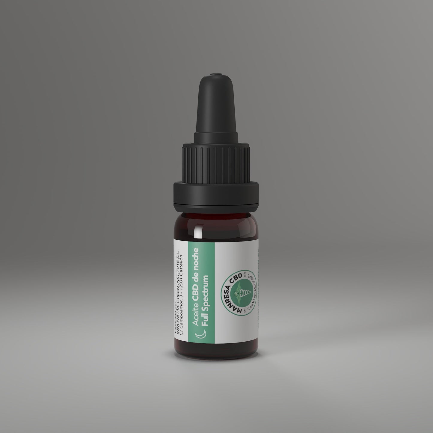 El Aceite de Noche CBD + CBG 12% de Manresa CBD está pensado para quienes desean favorecer un descanso más profundo, natural y equilibrado gracias a la acción combinada del CBD y el CBG.