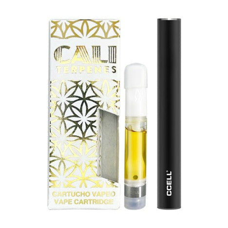 Este pack incluye un cartucho de destilado de CBD con terpenos naturales (variedad a elegir) y una batería CCELL M3 con rosca 510, perfecta para disfrutarlo desde el primer momento.