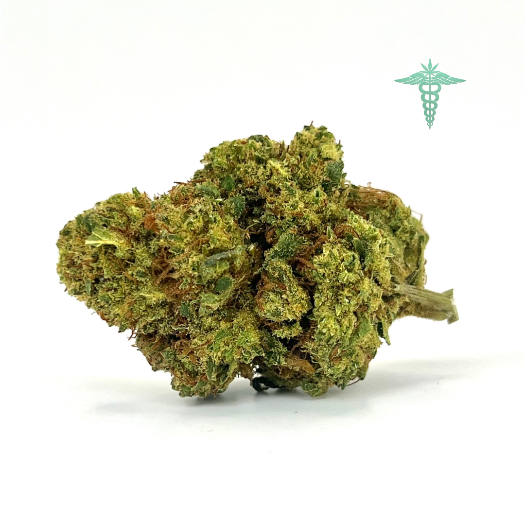 La flor Super Lemon Haze , cultivada en Glasshouse, destaca por su perfil aromático marcado por notas afrutadas a limón fresco y un fondo ligeramente herbáceo . Esta genética mítica desprende un aroma vibrante y penetrante, cuya intensidad cítrica es cortesía del terpeno limoneno , responsable de ese característico frescor a limón recién cortado.